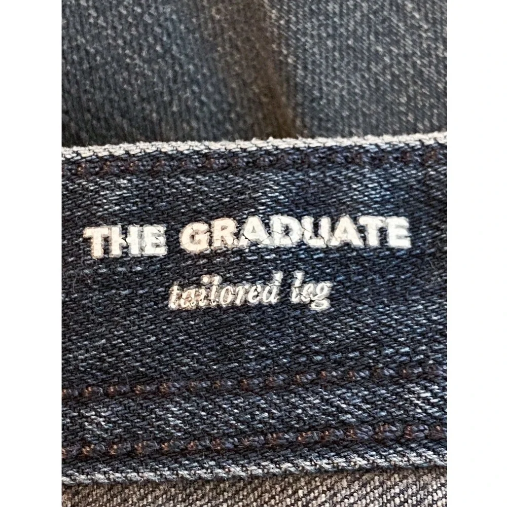 Adriano Goldschmied AG Mens The Graduate‎ Tailored Straight Leg Jeans 32x34 Dark